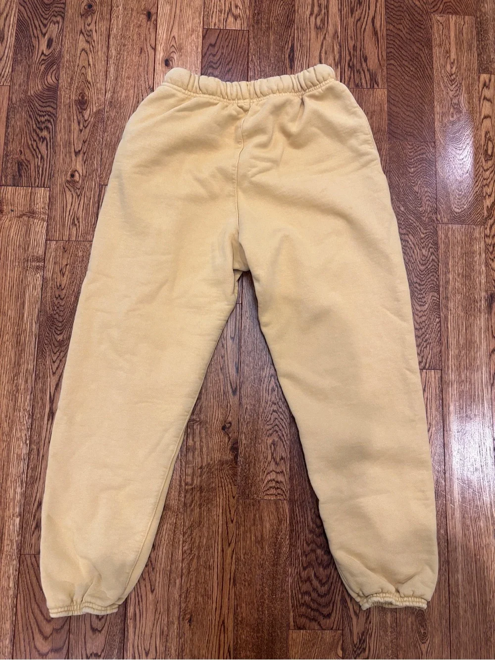 Fear of God Essentials Yellow Fleece Jogger Pants